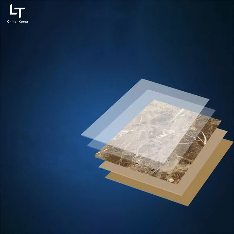 Водонепроницаемая УФ-доска из ПВХ 1220 × 2440 мм, 3 мм для украшения внутренних стеновых панелей с глянцевой отделкой для декора дома и офиса