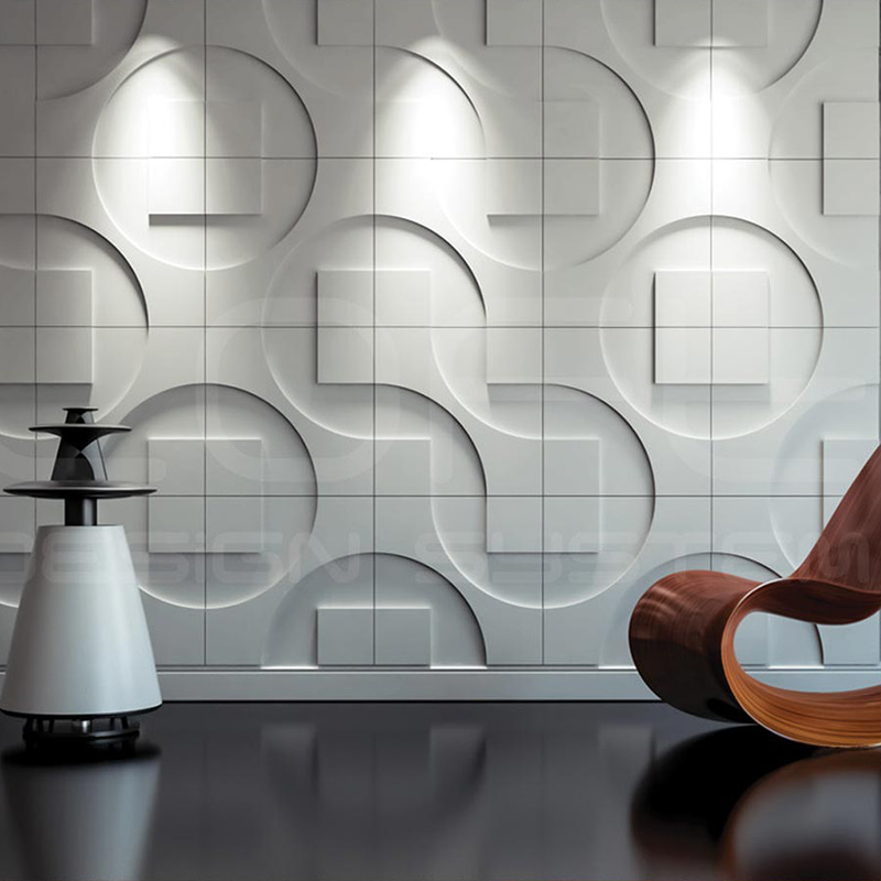 3d настенные панели, обои, настенные покрытия для украшения дома, внутренняя панель из ПВХ, современная геометрическая вилла