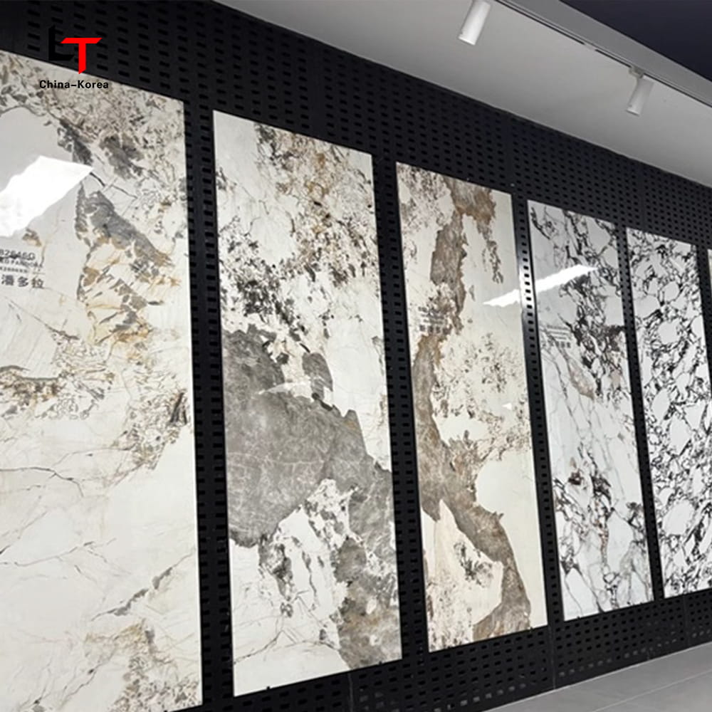 1220 × 2440 мм ПВХ-углеродно-кристаллическая панель Водонепроницаемая огнестойкая декоративная облицовка стен для внутреннего и наружного использования с УФ-покрытием