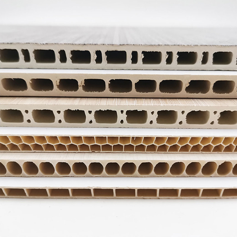 Современная интегрированная стеновая панель из ПВХ из бамбукового древесного волокна для ТВ-фона, стеновая панель в жесткой упаковке для внутреннего потолка для использования в гостинице