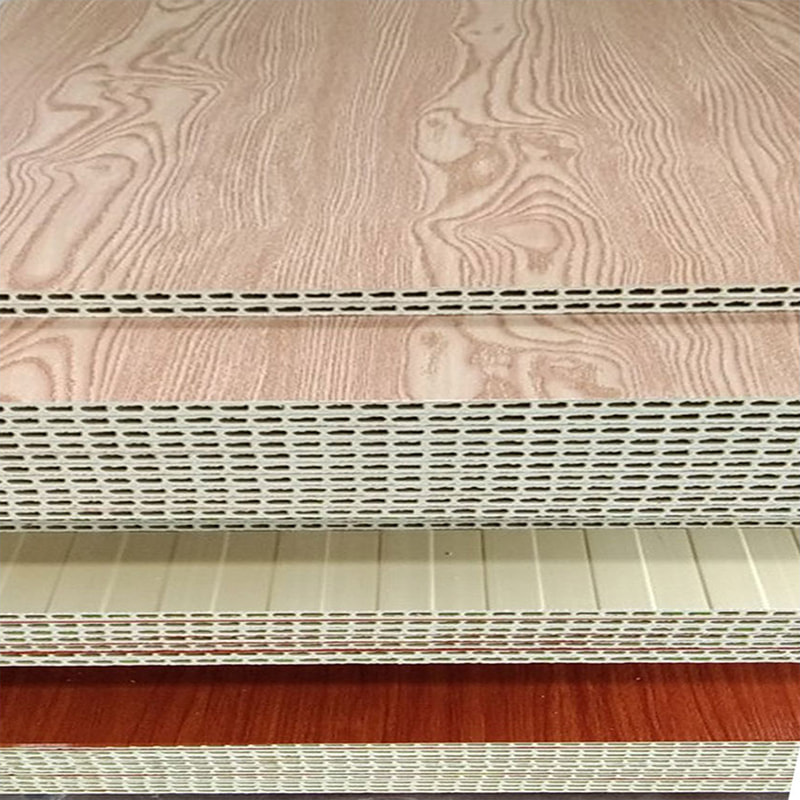 Современная интегрированная стеновая панель из ПВХ из бамбукового древесного волокна для ТВ-фона, стеновая панель в жесткой упаковке для внутреннего потолка для использования в гостинице