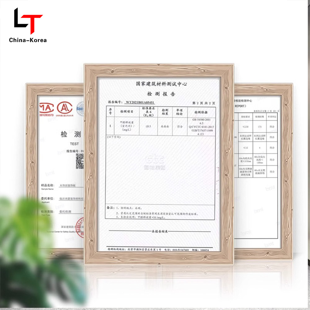 1220 × 2440 мм Экологически чистые панели из ПВХ с деревянным шпоном Декоративные стеновые панели для внутренней облицовки стен Водонепроницаемы, устойчивы к царапинам Простота установки