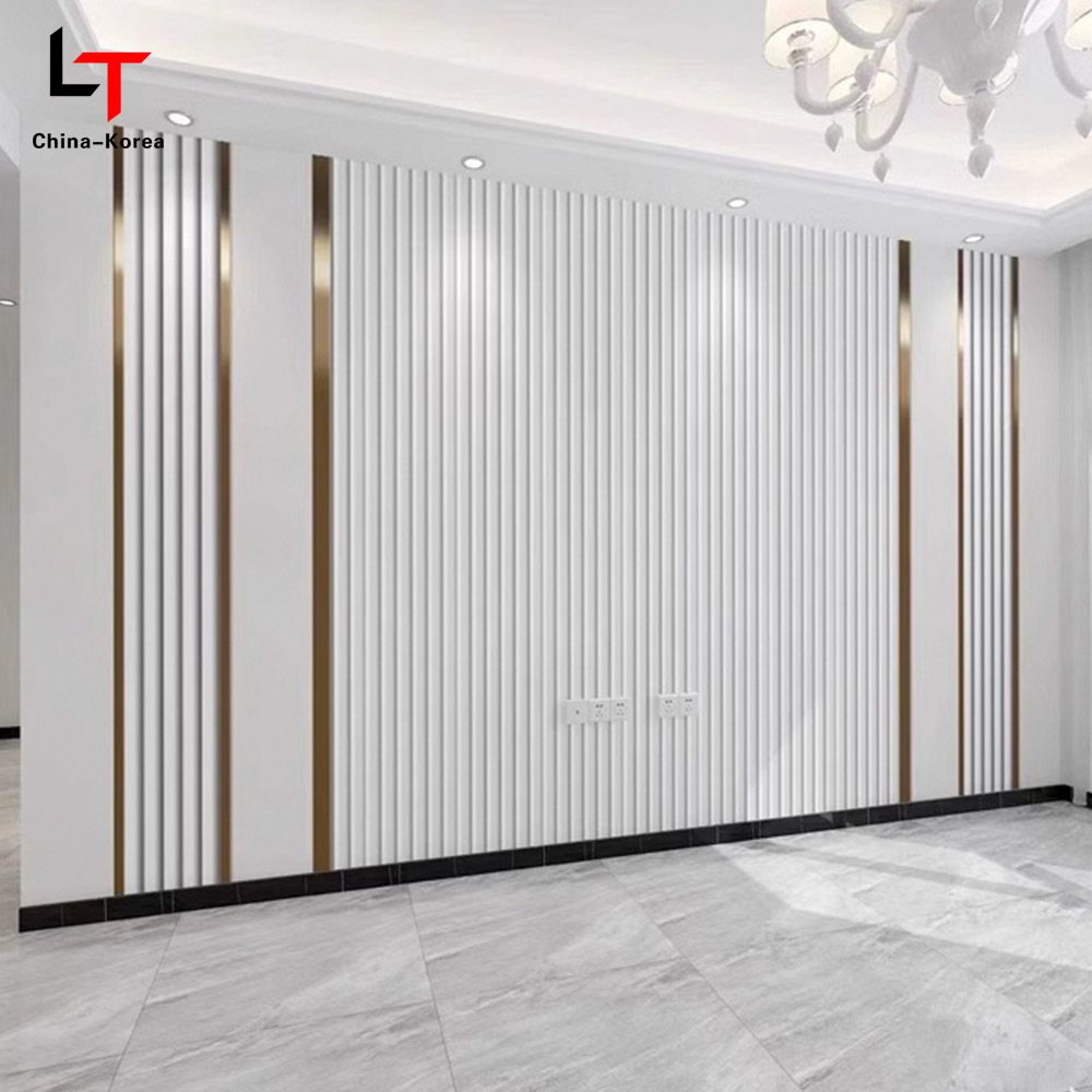 1220 × 2440 мм Экологически чистые панели из ПВХ с деревянным шпоном Декоративные стеновые панели для внутренней облицовки стен Водонепроницаемы, устойчивы к царапинам Простота установки