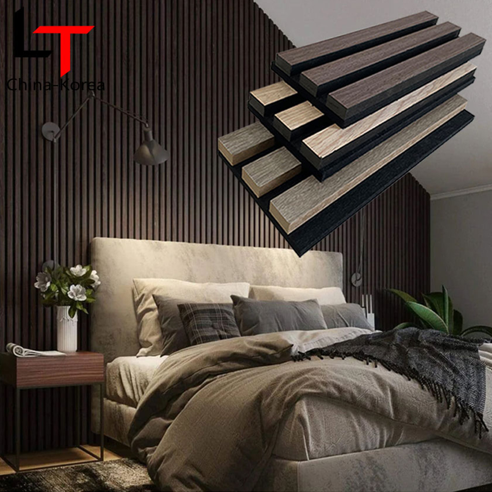 Акустические стеновые панели WPC